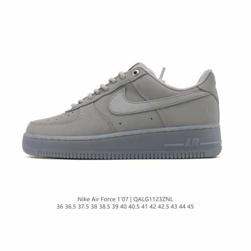 Company-grade Nike Air Force 1 '07 Low, platform platform sneakers, versatile a