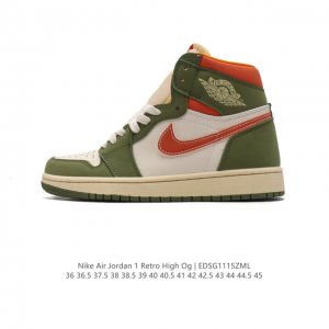 Nike Air Jordan 1 Retro High Og aj1 1 Aj1 Air Aj1 555088 36-45 Edsg1115Zml