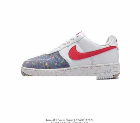 Nike Air Force 1 Crater Flyknit Low Af1 # # ddd Ct1986- Ddd 36 3 38 39 40 41 42 - Click Image to Close