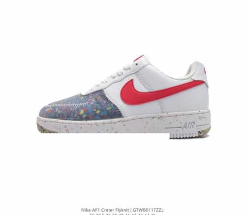 Nike Air Force 1 Crater Flyknit Low Af1 # # ddd Ct1986- Ddd 36 3 38 39 40 41 42