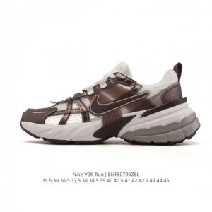 Corporate Nike V2K Run Shock Absorption and Anti-skid Retro Low-top Sports Runn