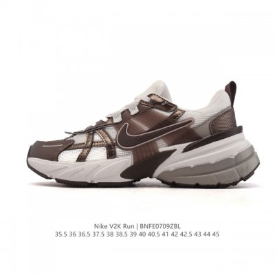 Corporate Nike V2K Run Shock Absorption and Anti-skid Retro Low-top Sports Runn