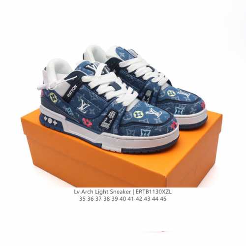 Louis Vuitton Lv 3D logo lv louis Vuitton Trainer Sneaker Low 35-45 Ertb1130Xzl