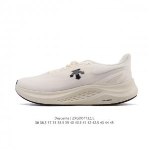 The company-grade Descente Chron retro fabric sports casual shoes, unisex, featu