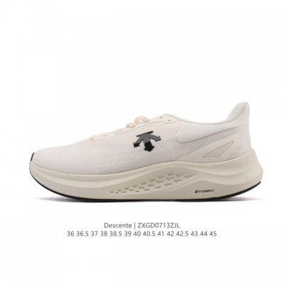 The company-grade Descente Chron retro fabric sports casual shoes, unisex, featu