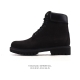 Corporate-grade Timberland high-top Martin boots, a classic, durable boot made