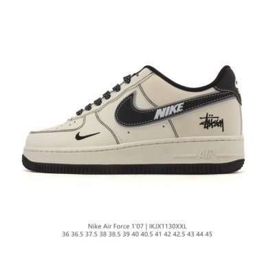 Company-grade Nike Air Force 1 '07 Low, platform platform sneakers, versatile a