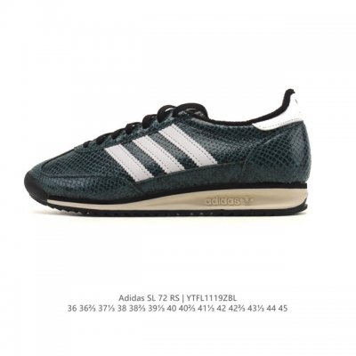 Adidas SL 72 Shoes Classic Retro Thin-Soled Sneakers T-Toe Shoes Originals Retro