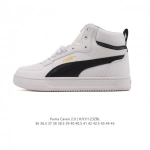Company Grade Puma Caven 2.0 Unisex High-Top Sneakers. The Caven 2.0 is a subtl