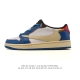 Company-grade Nike Air Jordan 1 Low Og Sp Military Blue AJ1 (Reverse Swoosh) 20