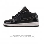 Nike Air Jordan 1 Low AJ1, a low-top retro-style casual basketball shoe. Inspire