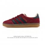 Adidas Originals Gazelle Indoor Retro Trefoil Non-slip Transparent Rubber Sneak