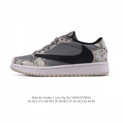 Company-grade authentic Nike Air Jordan 1 Low Og Sp Military Blue Aj1 Air Jordan