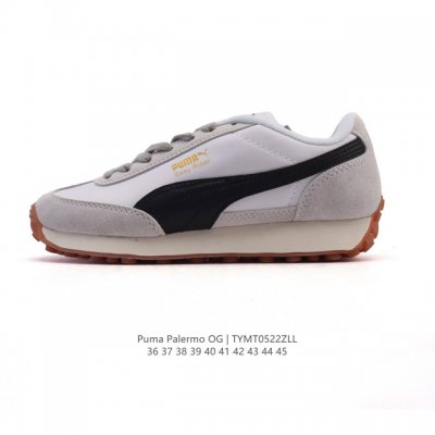 Puma Palermo Og Non-Slip And Wear-Resistant Low-Top Army Trainer Sneakers For Me