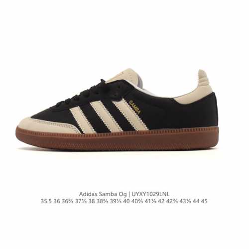 Adidas Originals Samba Og Shoes, classic white sneakers, T-toe shoes for men and