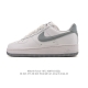 Nike Air Force 1 '07 Low, a versatile, platform, low-top white sneaker with cus