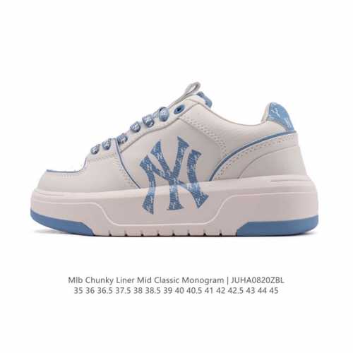 Mlb Chunky Liner Mid, a popular company-grade senior shoe, is a lightweight, thi