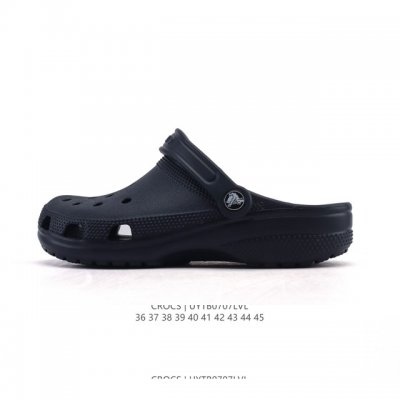 Crocs Beach Hole Shoes Men's and Women's Casual Thick-soled Height-enhancing San