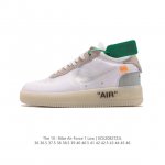 nike Off-White X Air Force 1 Ow Air Ao4606 36 36.5 37.5 38 38.5 39 40 40.5 41 4