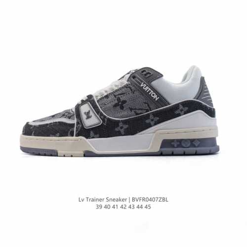 Louis Vuitton Lv 3D Logo Lv Louis Vuitton Trainer Sneaker Low 39-45 Bvfr0407Zbl