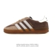 Adidas Originals Gazelle Indoor Retro Trefoil Transparent Rubber Sneakers - Clas