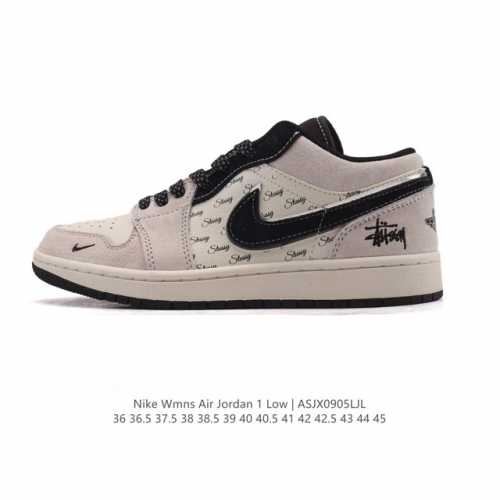 Special Offer: Nike Air Jordan 1 Low Aj1, a retro, casual basketball shoe. This