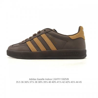 Adidas Originals Gazelle Indoor Retro Trefoil Transparent Rubber Sneaker - A cla