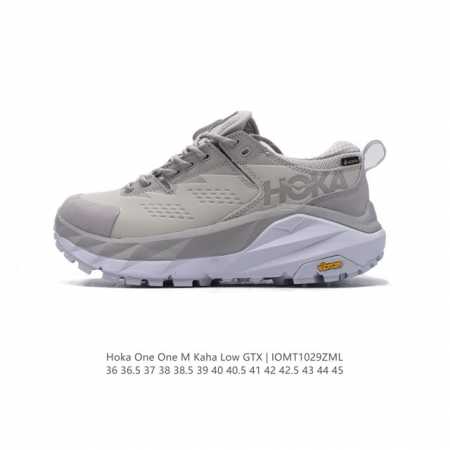 HOKA ONE ONE Kaha 2 Low GTX 2 2 VIBRAM MEGAGRIP 50% GORE-TEX DDD 1123155 DDD 36 - Click Image to Close