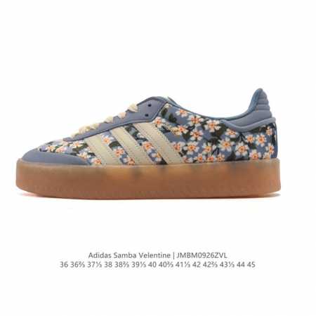 Adidas men's and women's sports shoes, Trefoil Samba Velentine casual shoes, Ger - Click Image to Close