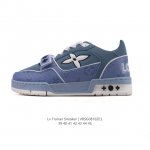 Louis Vuitton LV Louis Vuitton sneakers, fashionable sneakers, trendy thick-sole