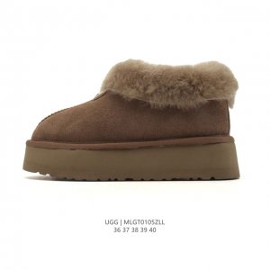 Company-grade Ugg snow boots with a large fur collar! A must-have for autumn and