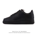Company-level Nike Air Force 1 '07 Low, a versatile, thick-soled, height-enhanc