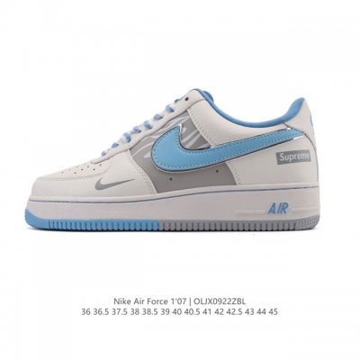 Nike Air Force 1 '07 Low, a versatile, low-top, cushioned white sneaker with a