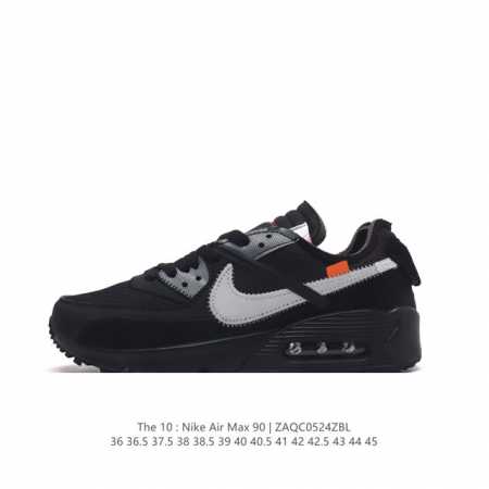 Off-White X Nike Air Max90 Off-White X Nike Air Max90 2.0 Ow Aa7293-100 36-45 Za - Click Image to Close