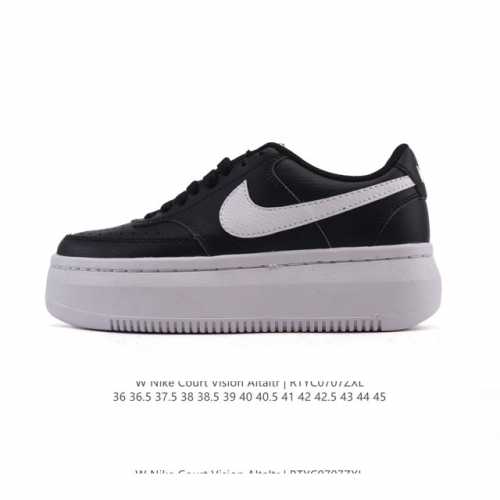 Nike Nike Court Vision Alta Ltr Thick-soled Heightened Sports Sneakers. Stylish