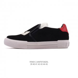 Fendi New Year's hit collection of stylish retro sneakers for men. Original casu