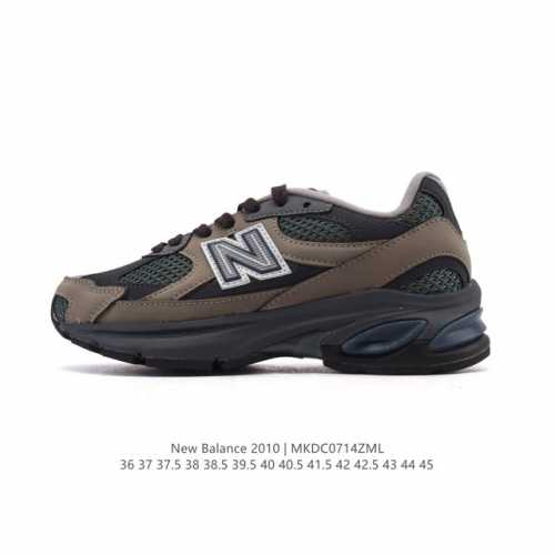 2010 New Balance UK-made distressed solid-color suede sneakers with thick soles