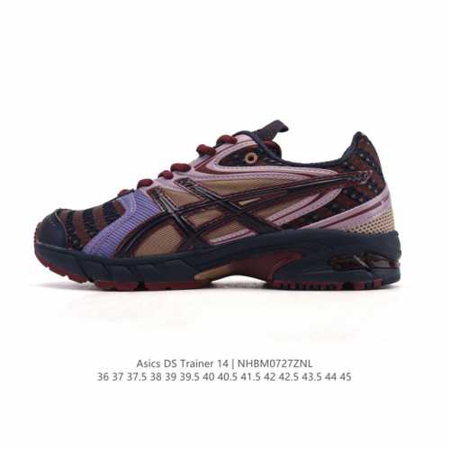 New Asics Gel-Ds Trainer 14, a stylish, unisex, retro sports sneaker. The Tempta