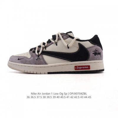 Company-level genuine Nike Air Jordan 1 Low Og Sp Military Blue Aj1 Joe 1 rever