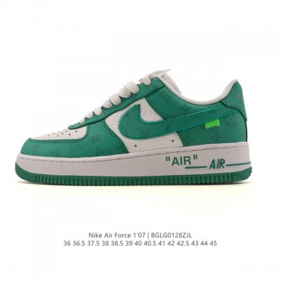 Company-grade Nike Air Force 1 '07 Low (Louis Vuitton collaboration) platform s