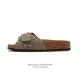Birkenstock, a century-old German footwear brand, presents women's sandals/slipp