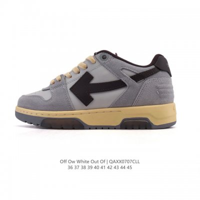 Company-level exclusive real shot Off-White Out Of Office low-top lace-up fashio