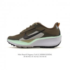 Company Grade Nike Reactx Pegasustrail 6 Men's Trail Running Shoes, Summer New A