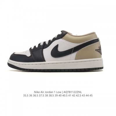 Genuine Nike Air Jordan 1 Low AJ1 (Company Grade) - A retro-inspired casual bas