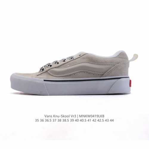 Vans Knu-Skool Vr3 Lx Logo Vans Knuskool Imranpotato Og 35-44 Mnkw0419Lkb