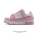 150 Louis Vuitton Lv 3D Logo Lv Louis Vuitton Trainer Sneaker Low 36-40 Vcjk0328