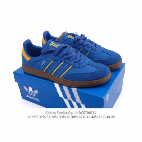 Adidas Originals Samba Og Shoes Classic sneakers, white shoes, T-toe shoes, men