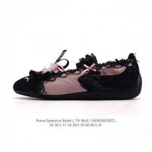 Puma Speedcat Ballet Ballet Shoes Mary Jane Shoes Women's Sports Casual Shoes Pu