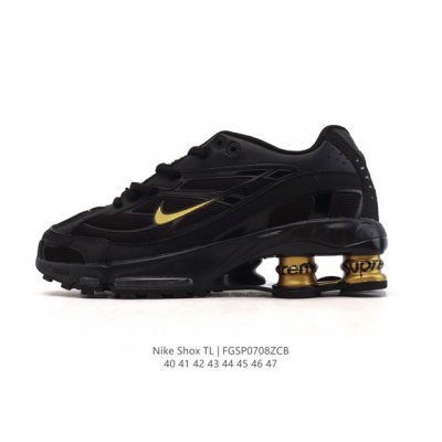 Nike Shox Tl Men's Sneakers Thick-soled Heightening Daddy Shoes Take Mechanical