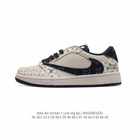 Nike Air Jordan 1 Low Og Sp Military Blue Aj1 1 Aj1 1 Aj1 1 Ts Swoosh Dm7866 36 - Click Image to Close
